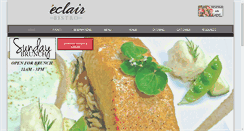 Desktop Screenshot of eclairbistro.com